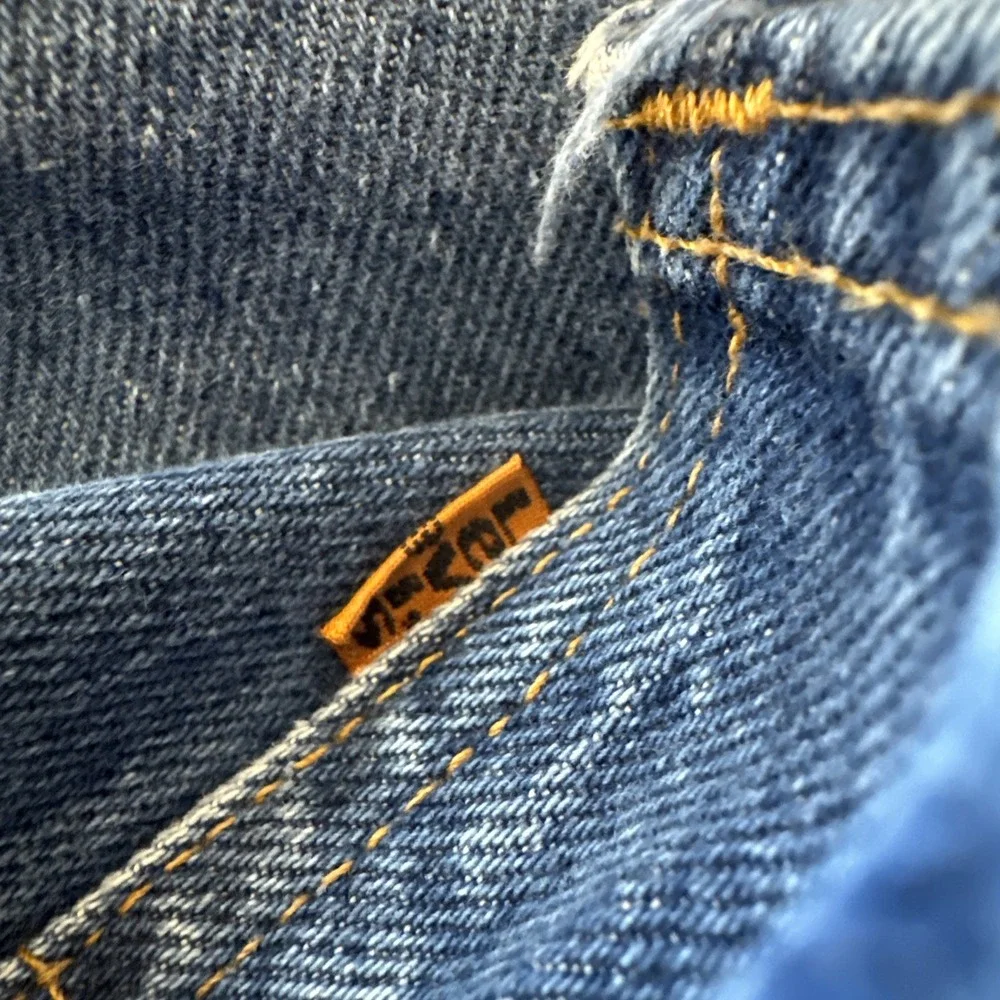 Vintage Levis 505 Jeans Mens 34 x 30 Relaxed‎ Fit 80s Denim Straight Leg